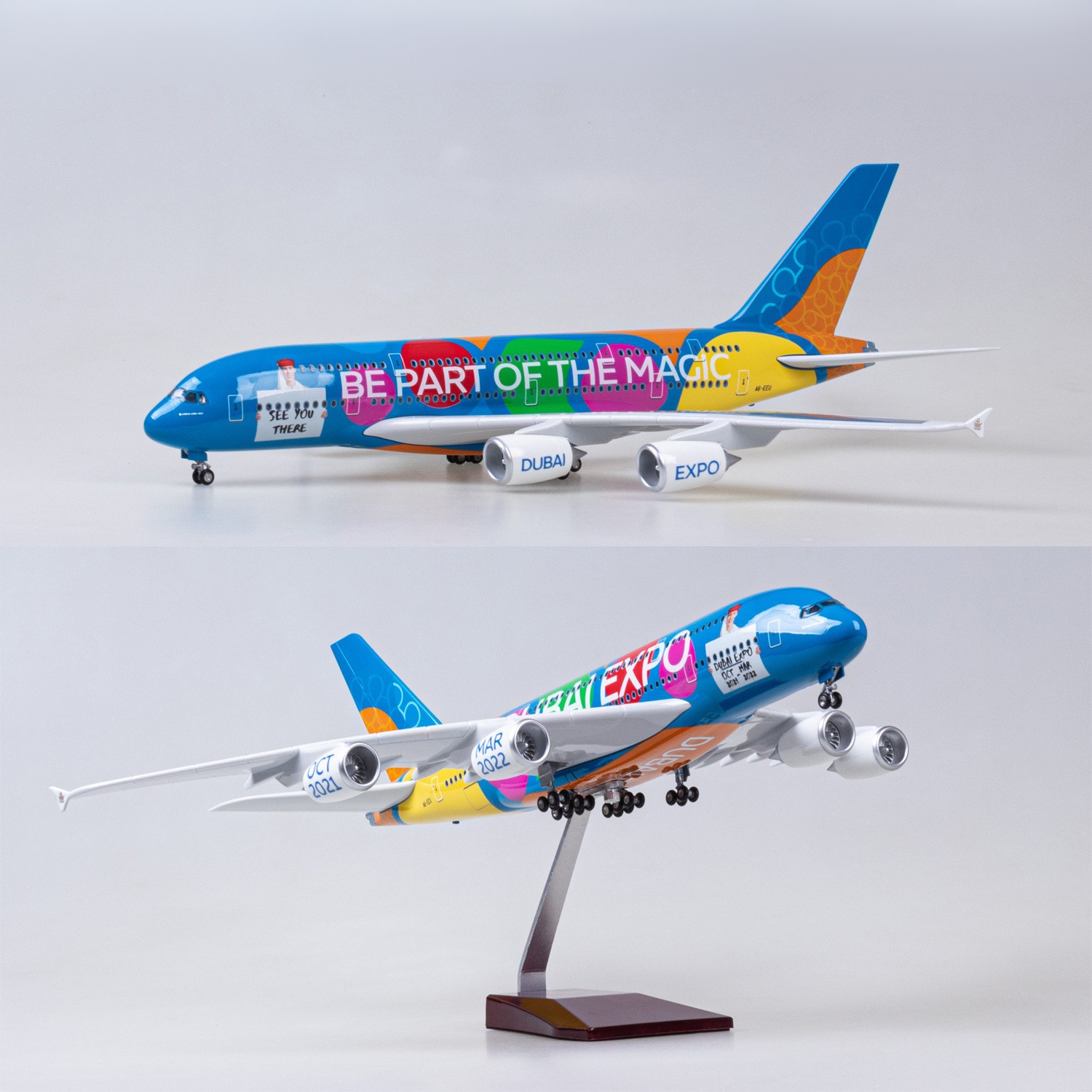 Model Kit Store - 1/160 scale Emirates EXPO A380 Large