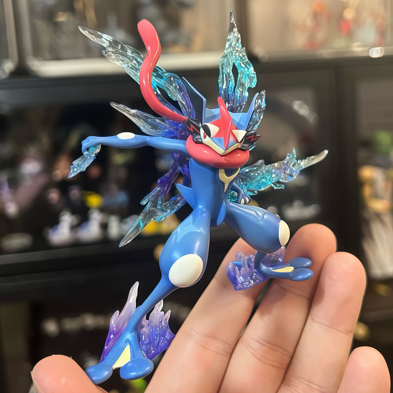Model Kit Waifu - 12cm Pokemon Anime Figures Dolls Greninja