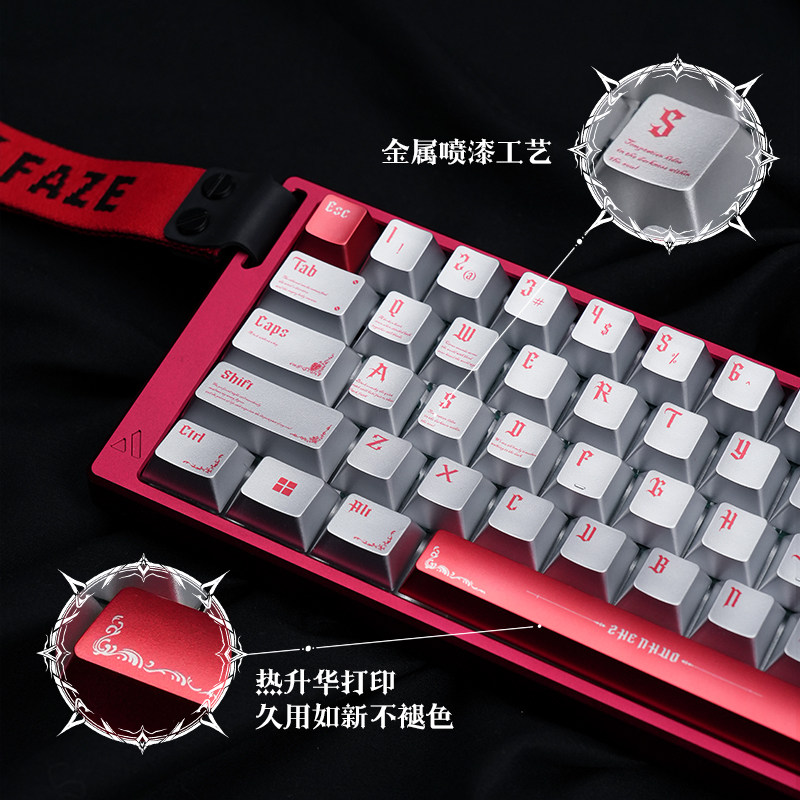 Bone Nail Theme Keycaps Set PC - đánh giá và giá Metallic Paint Set