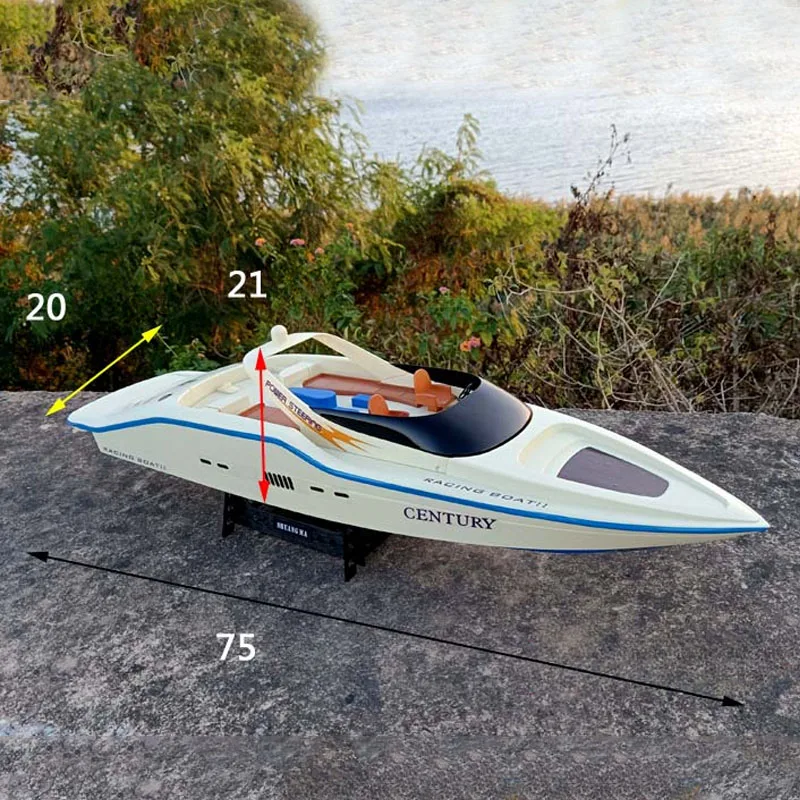 RC Dual-powered Yacht Model 75 - đánh giá và giá Model Kit Yacht