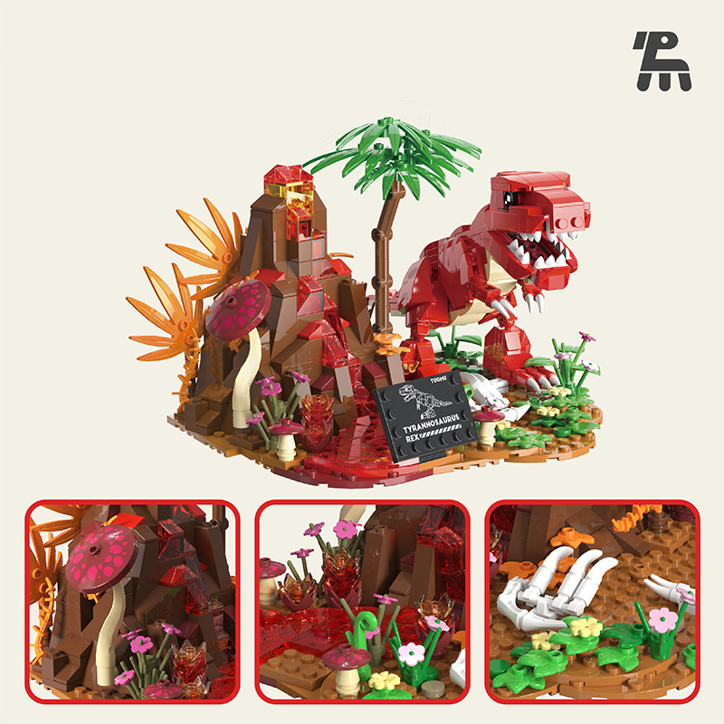 Jurassic Dinosaur World Buildi - đánh giá và giá Model Kit Dinosaur