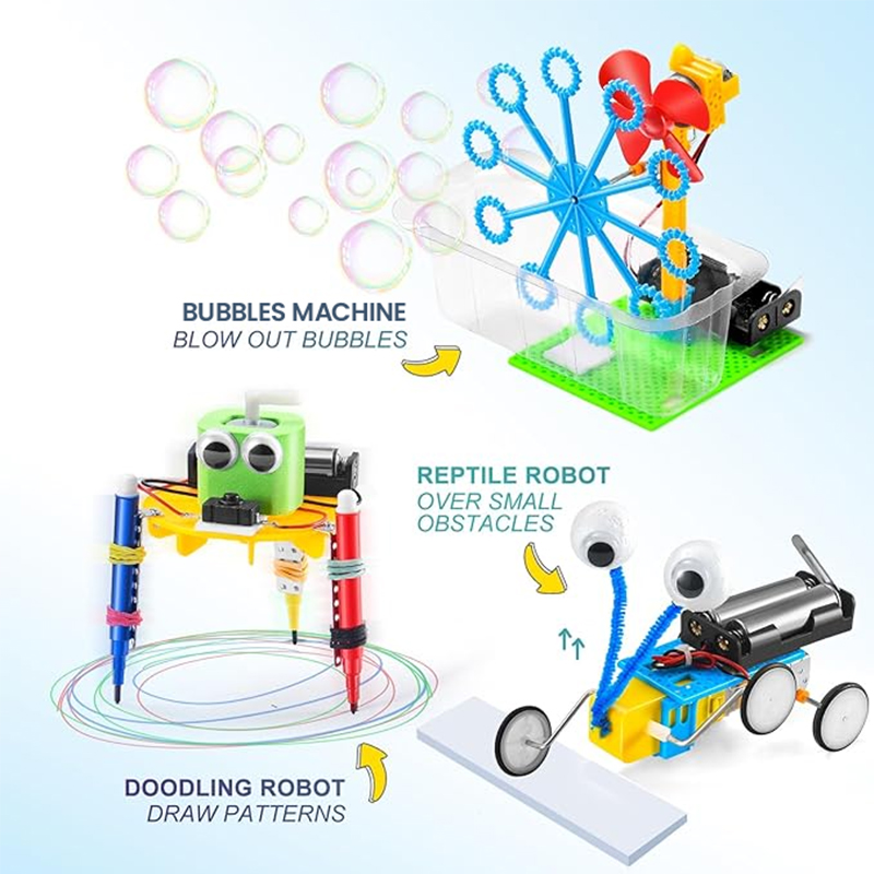 6 Set Robotics Kit Science Exp - đánh giá và giá Model Kit Motor