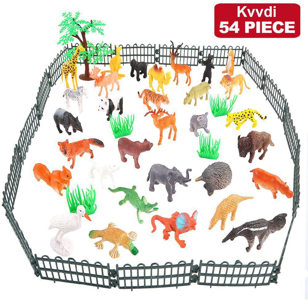 54 Mini Rừng Động Vật Bộ Đồ Ch - đánh giá và giá Model Kit Dinosaur