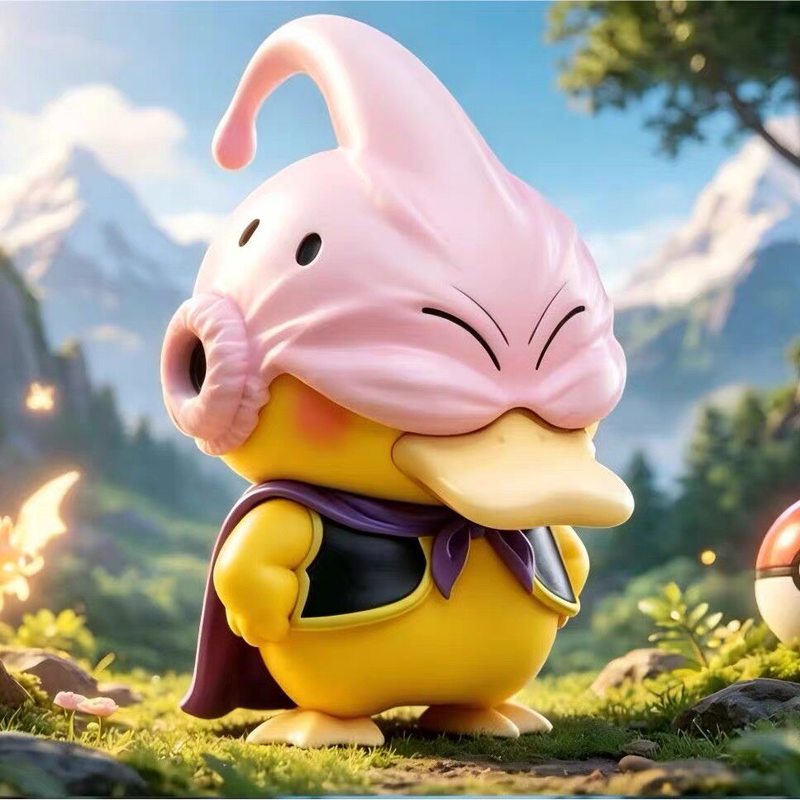Q Version Anime Figure Psyduck - đánh giá và giá Model Kit Frieza