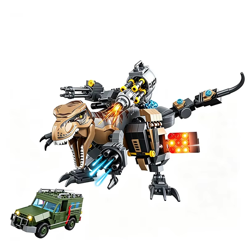 688 PCS Mechanical Tyrannosaur - đánh giá và giá Model Kit Dinosaur
