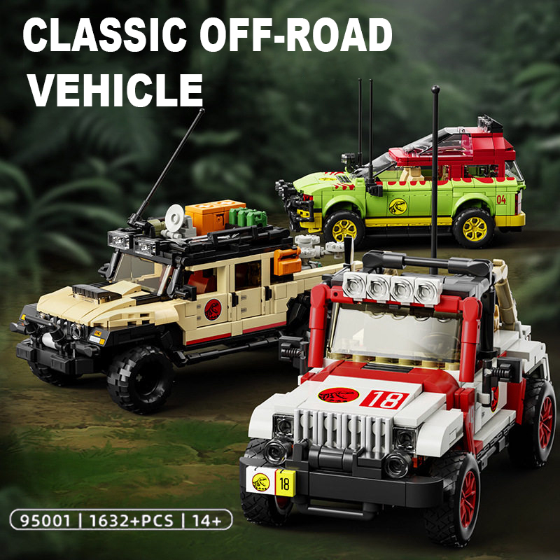 1632pcs Jurassic Dinosaur Off- - đánh giá và giá Model Kit Dinosaur
