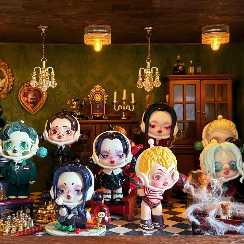 POP MART SKULLPANDA Addams Fam - đánh giá và giá Model Kit For Girls
