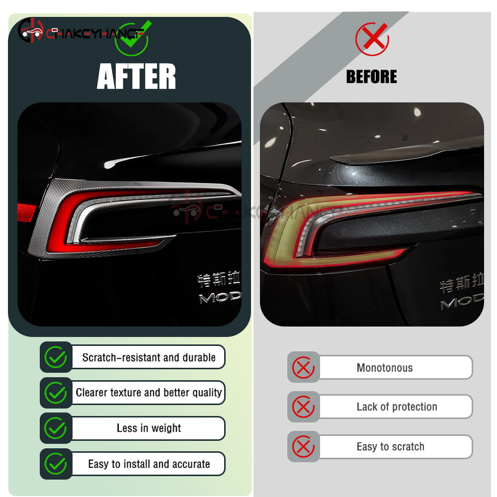 Real Carbon Fiber Rear Car Tai - đánh giá và giá Frame Model Kit