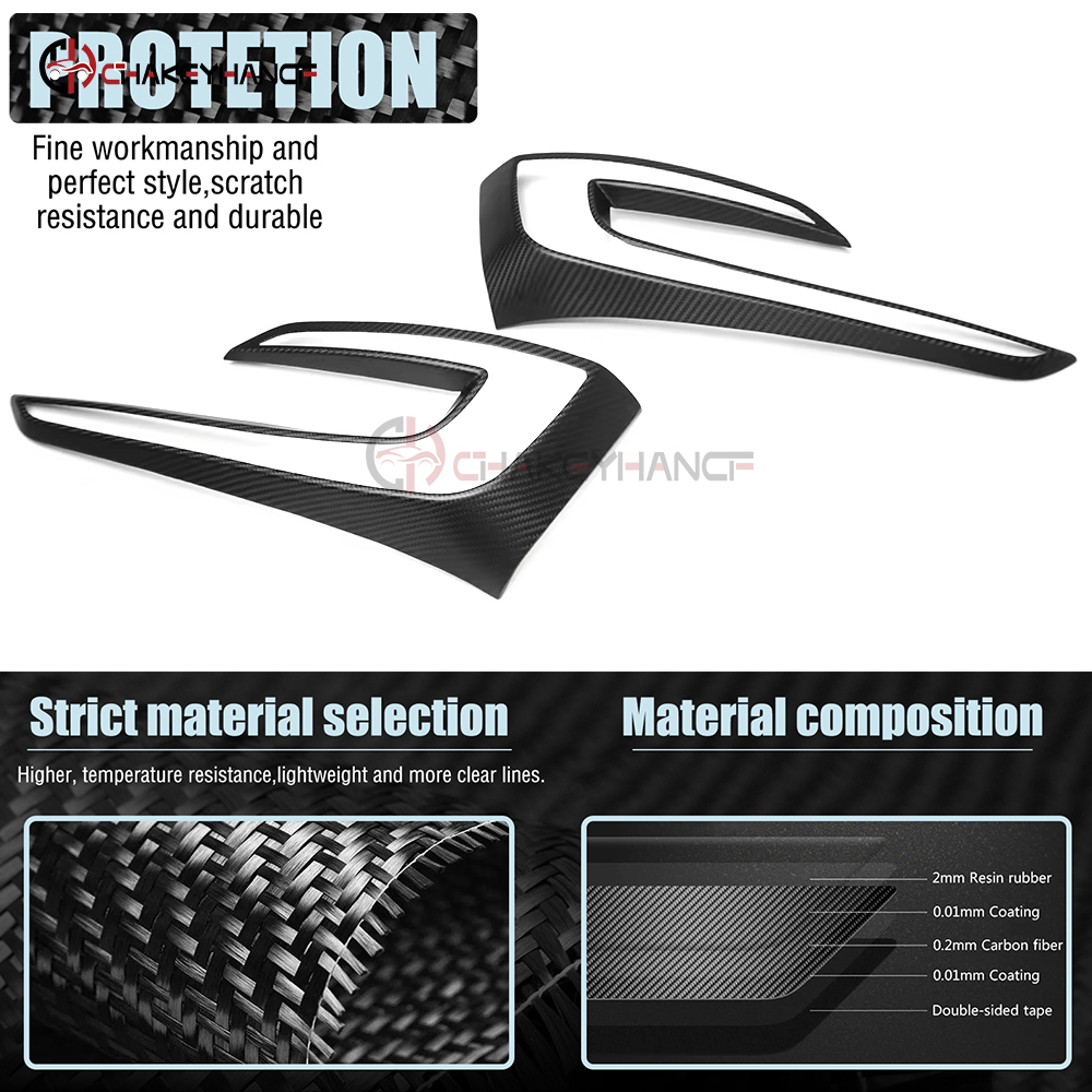Real Carbon Fiber Rear Car Tai - đánh giá và giá Frame Model Kit