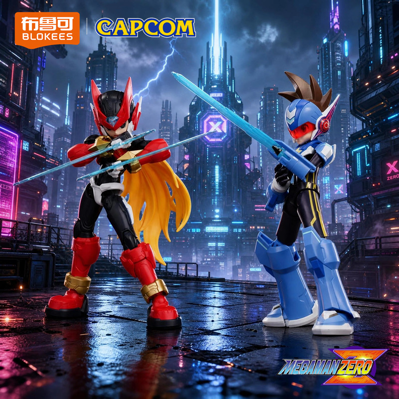 BLOKEE ROCKMAN Model kit 17cm/ - đánh giá và giá Model Kit Zero
