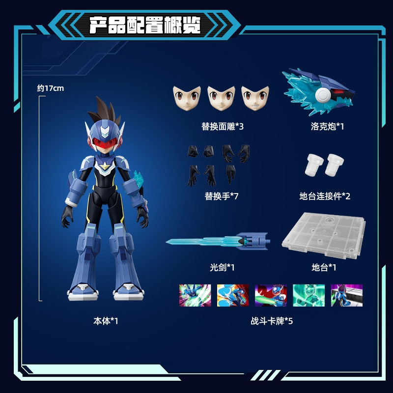 BLOKEE ROCKMAN Model kit 17cm/ - đánh giá và giá Model Kit Zero