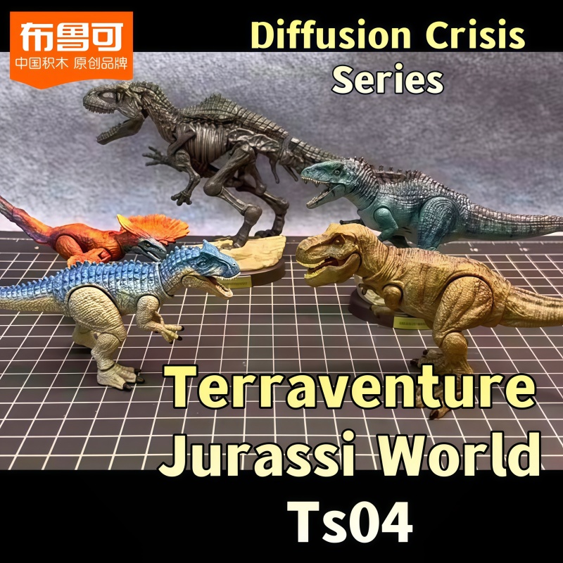 Original Blokees Terraventure  - đánh giá và giá Model Kit Dinosaur