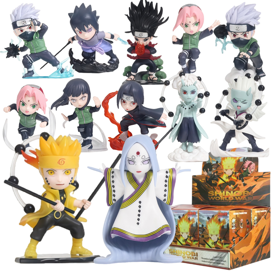 Anime Naruto Blind Box Model F - đánh giá và giá Model Kit Naruto