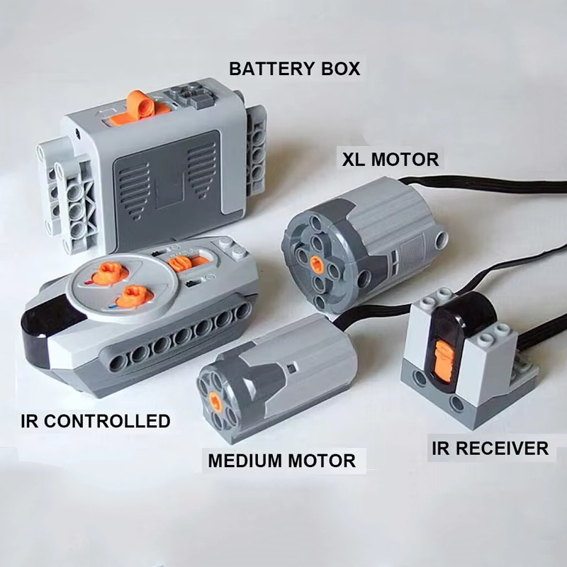 MOC Power Functions M/L/XL Ser - đánh giá và giá Model Kit Motor
