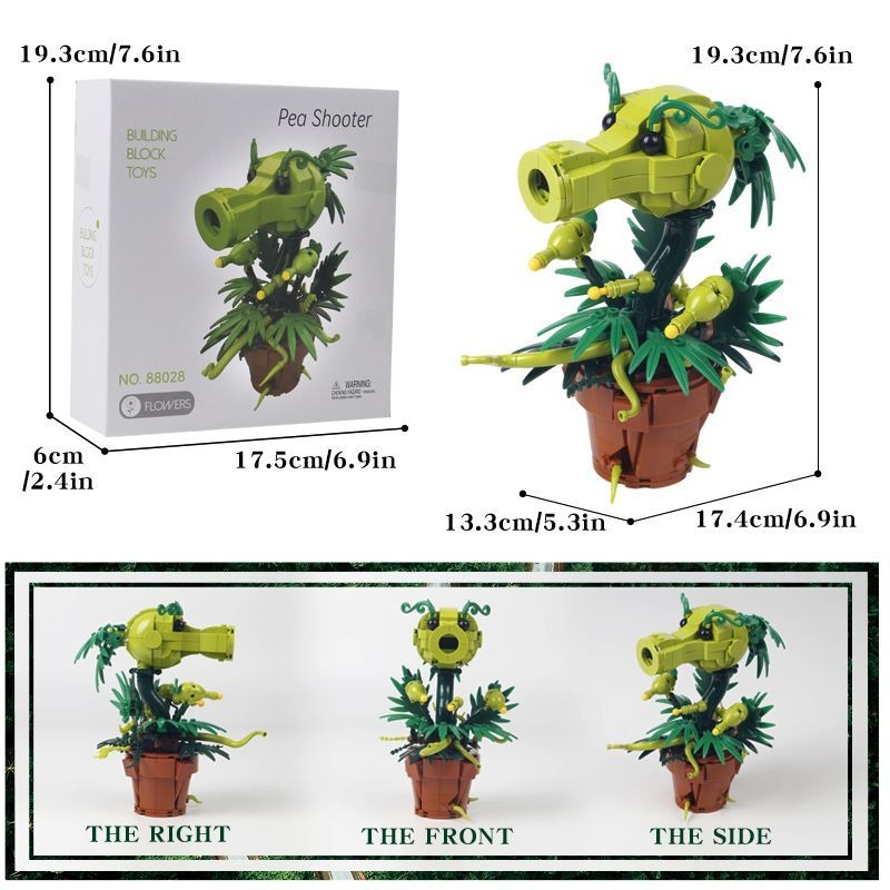 Plants vs. Zombies Carnivorous - đánh giá và giá Model Kit Vs Figure