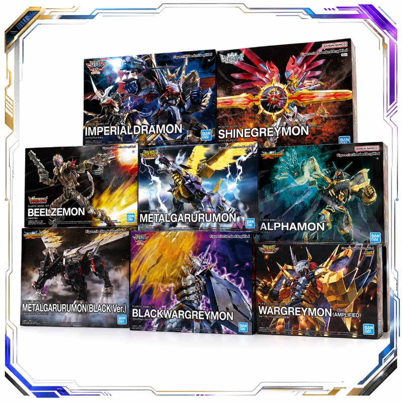Bandai Original Digimon Figure - đánh giá và giá Model Kit Imperialdramon