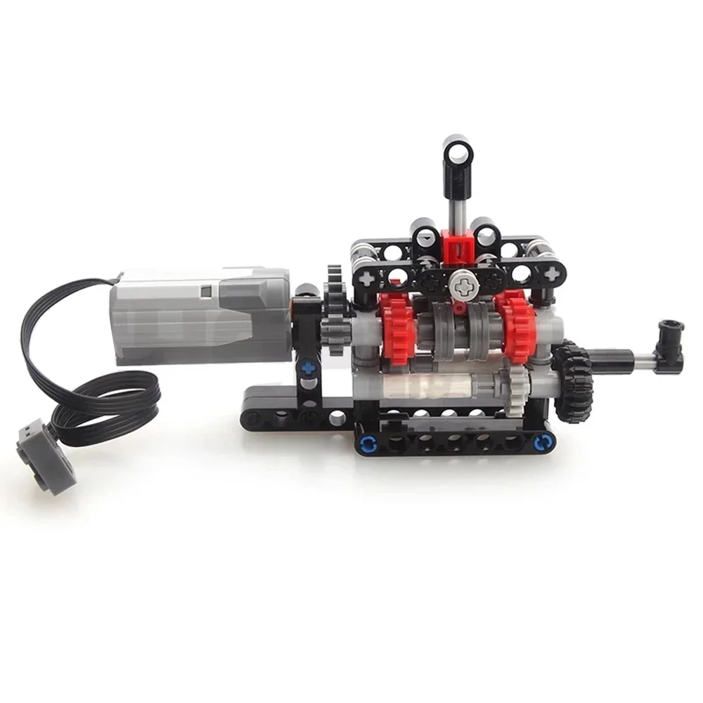 MOC High-tech 4 Speeds Gearbox - đánh giá và giá Model Kit Chemistry