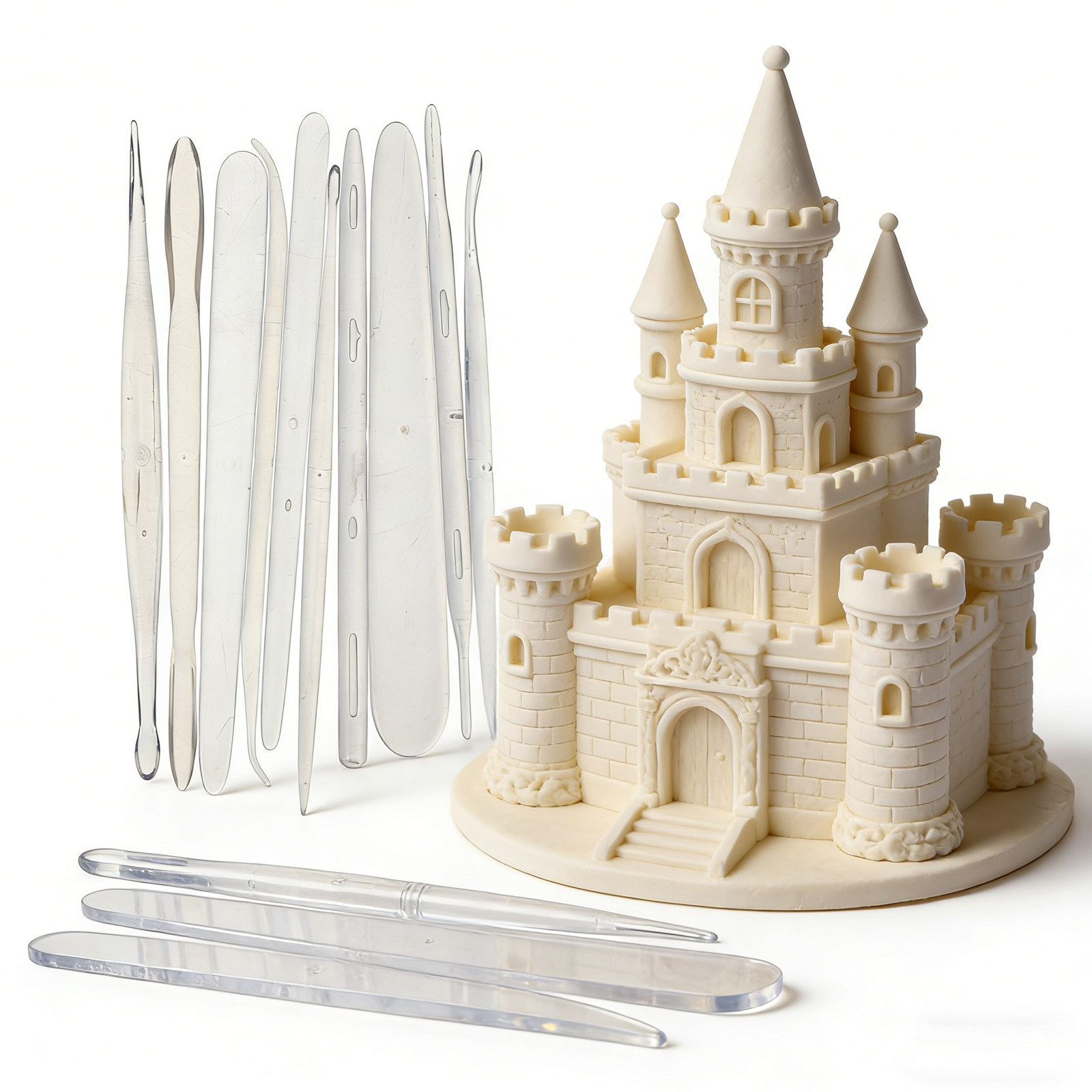 1Set Fondant Tool Set Plastic  - đánh giá và giá Model Kit Tool