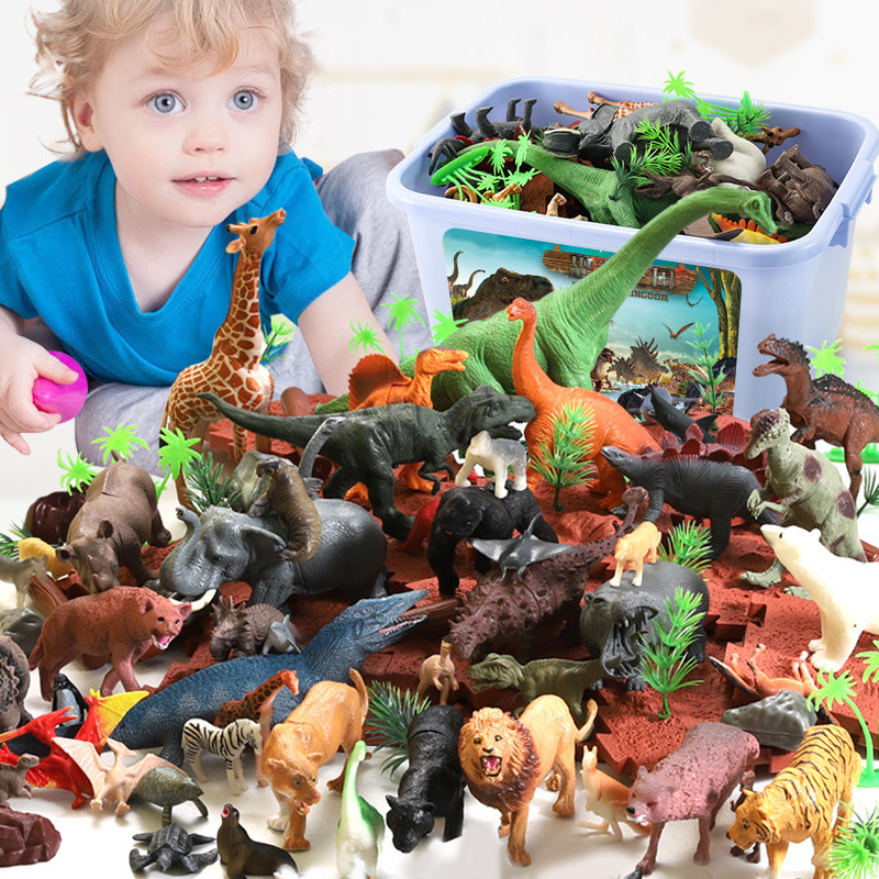 44Pcs Jurassic Dinosaurs Set S - đánh giá và giá Model Kit Dinosaur
