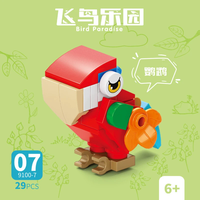 Bricks Animal Bird Paradise Cr - đánh giá và giá Model Kit For Girls