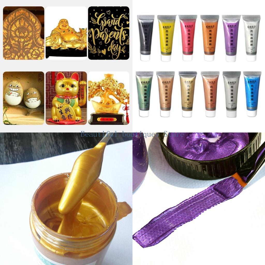 U4LF SHINY METALLIC HIỆU QUẢ A - đánh giá và giá Metallic Paint Set