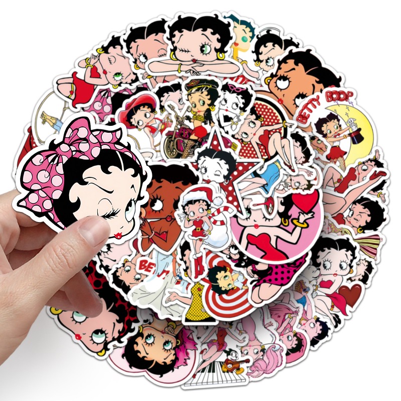 Betty Boop 50 stickers high co - đánh giá và giá Model Kit For Girls