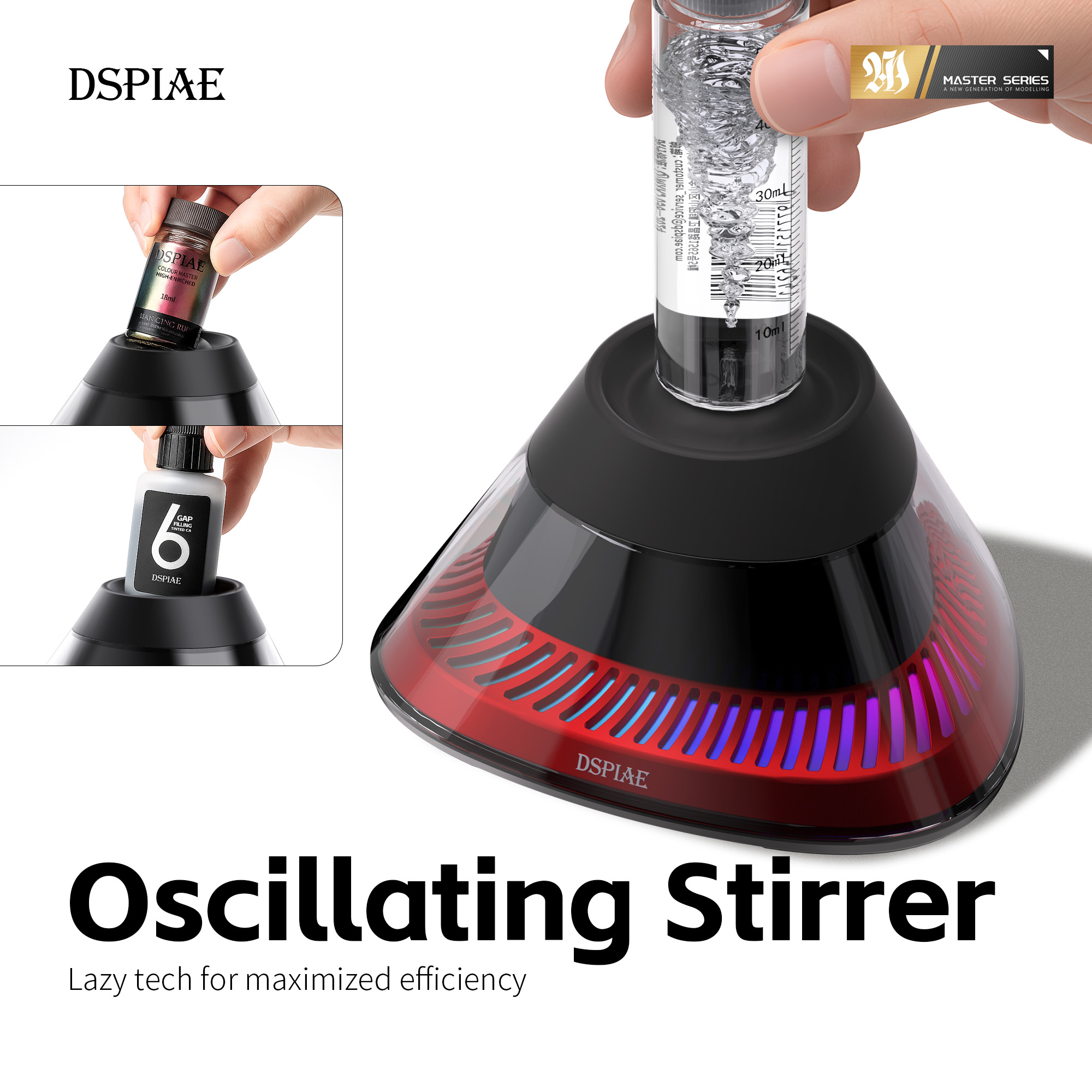 DSPIAE MS-02 Portable Oscillat - đánh giá và giá Metallic Paint Set