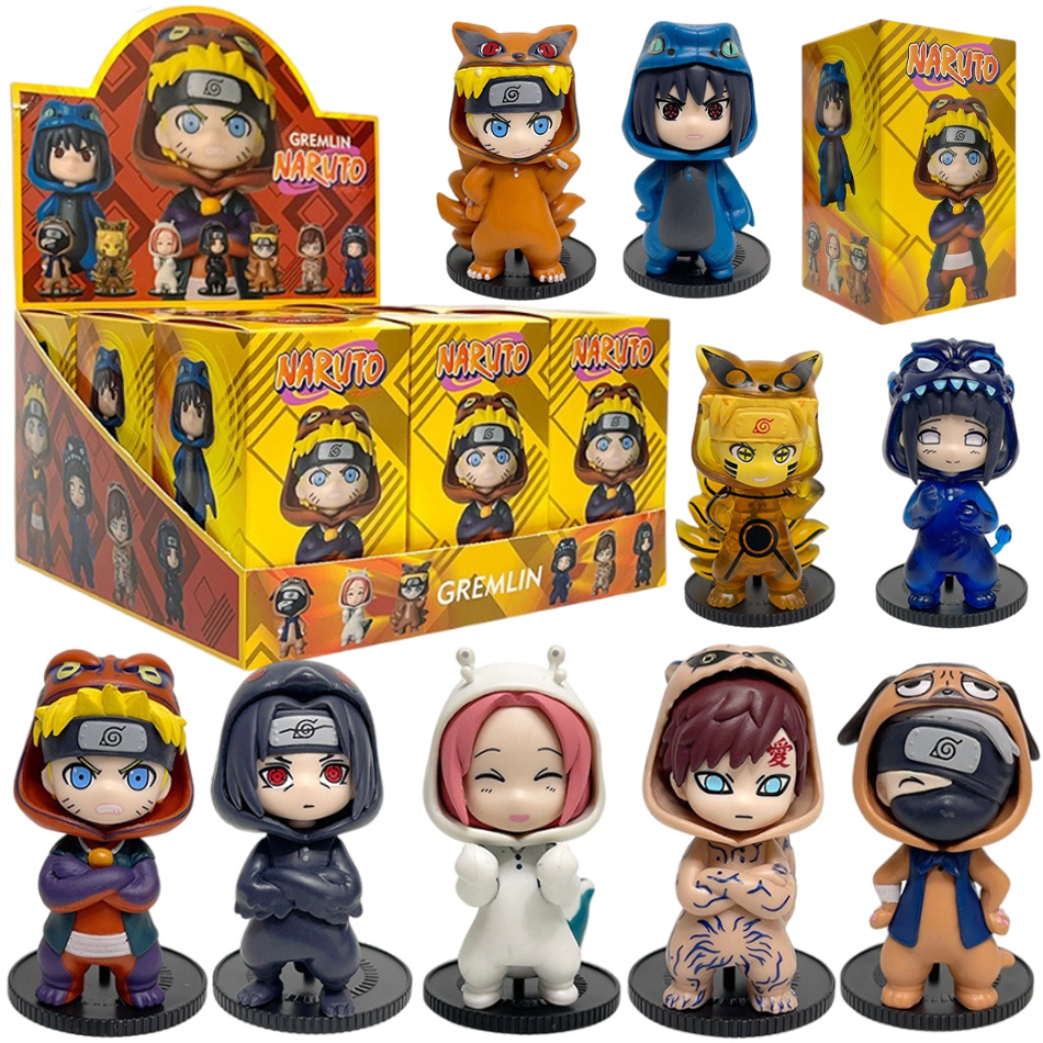 Anime 8cm Naruto 9pcs Set Rand - đánh giá và giá Model Kit Naruto
