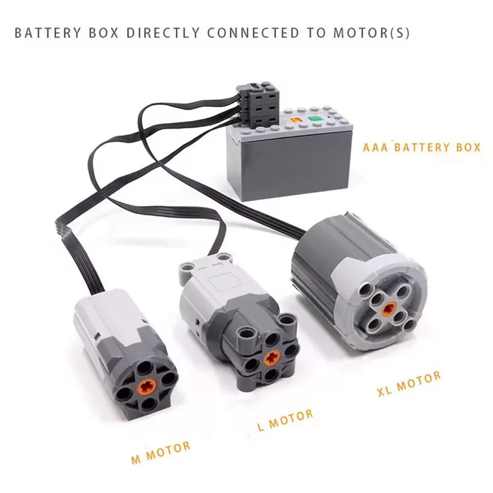 XL Motor 8882 Power Functions  - đánh giá và giá Model Kit Motor