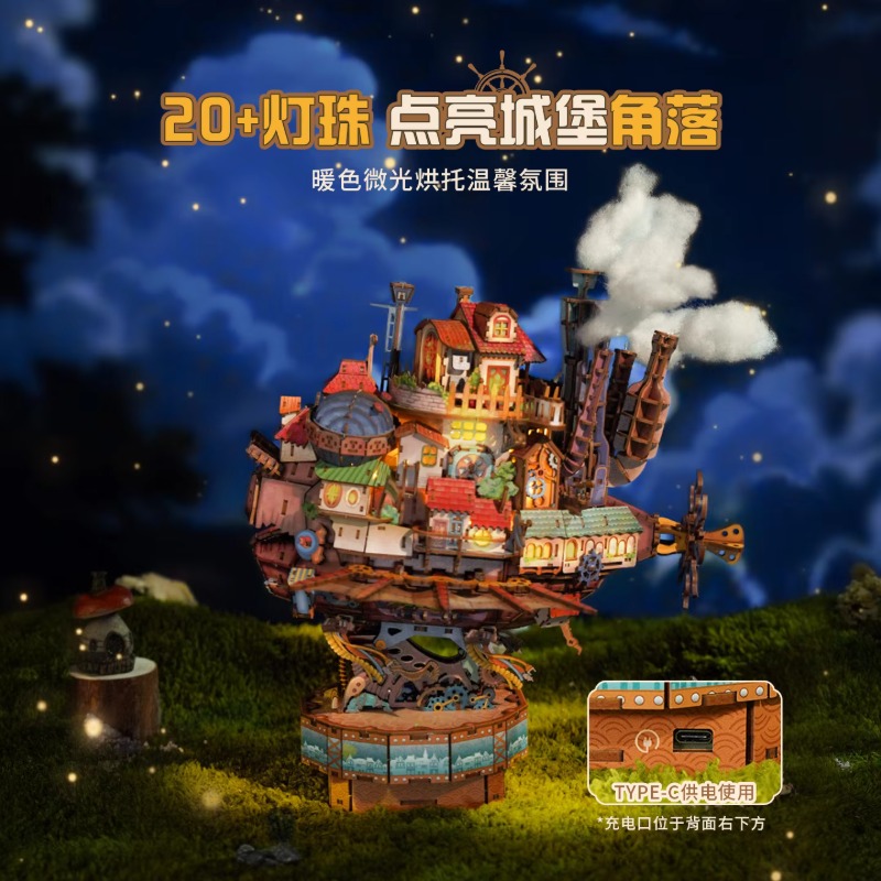 Genuine Travel Vessel Howl's M - đánh giá và giá Model Kit Chemistry